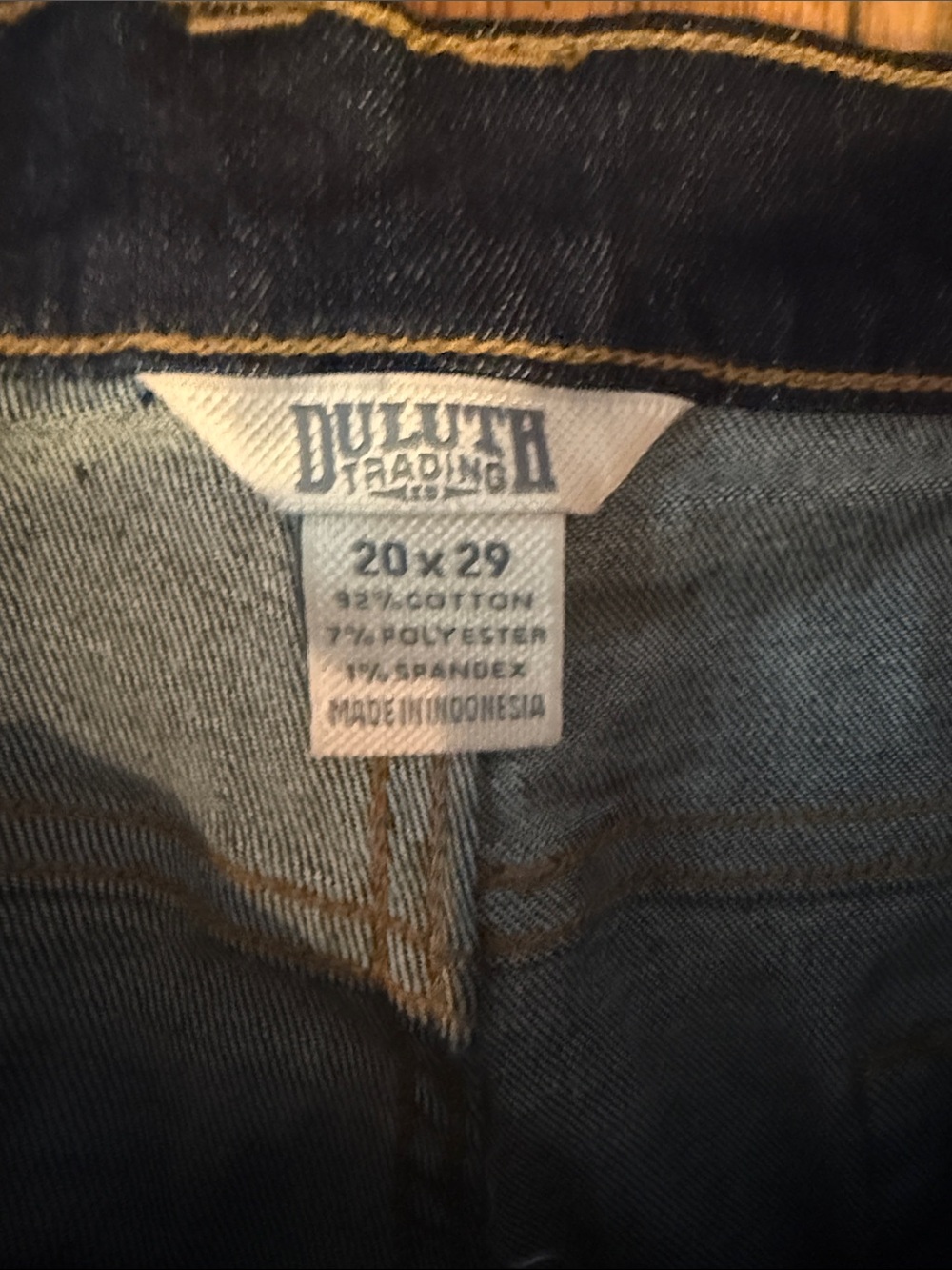 Duluth Trading Boot Cut Stretch Jeans - Picture 2 of 3